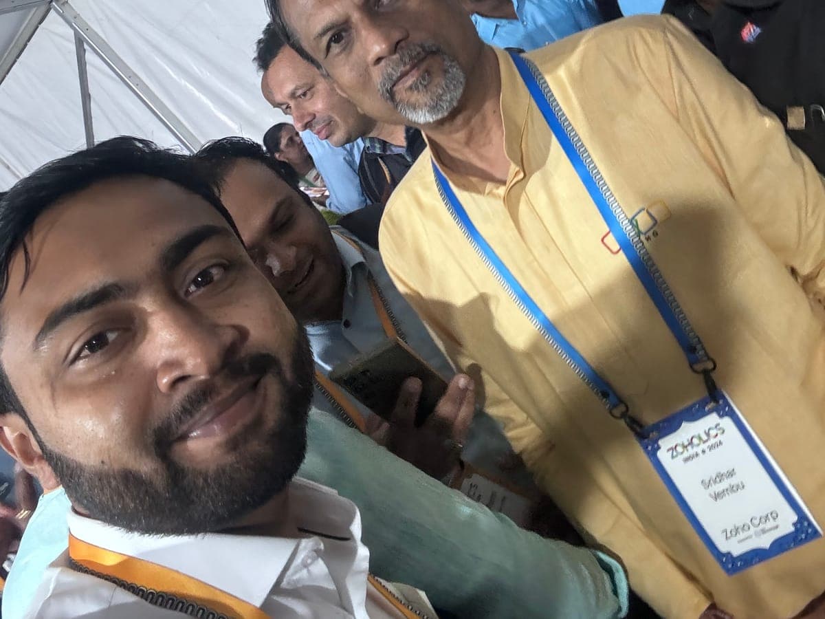 Zoholics India — with Sridhar Vembu, Zoho's founder — Bengaluru, India, 2024